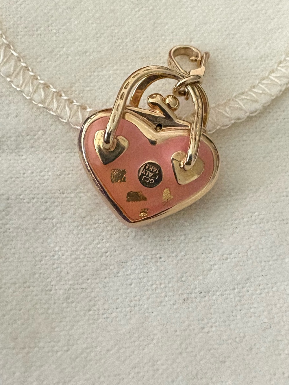 Rosato Heart Purse Charm/Pendant - Picture 7 of 8
